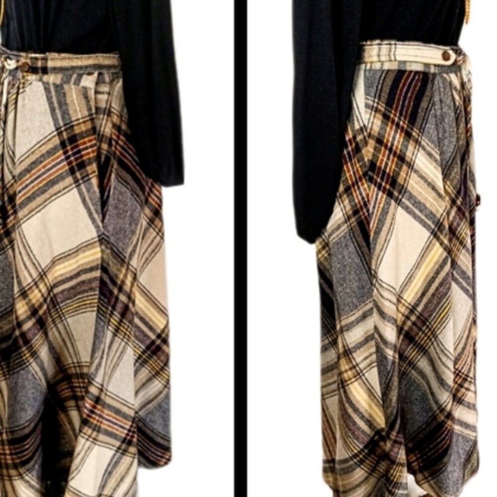 Vintage 60s 70s Summit Sportswear Full Skirt Size 8 - Picture 6 of 11